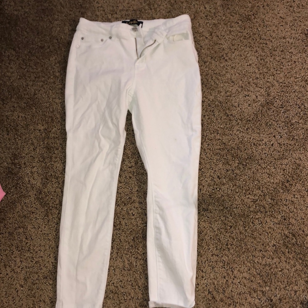 White jeans